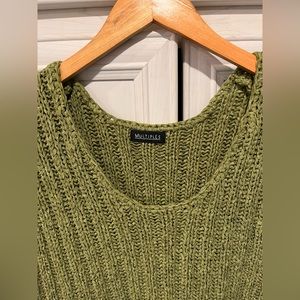 Knit vest tank